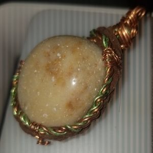 Cream Jasper Pendant
